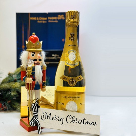 Christmas Joy Louis Roederer Champagne & Godiva Gift Set