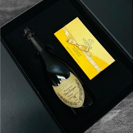 Dom Pérignon And Godiva 8 Pc Chocolate Gift Box