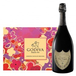 Dom Perignon Champagne With 26 PC Godiva