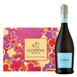 La Marca Prosecco And 26 Pc Chocolate Gift Set