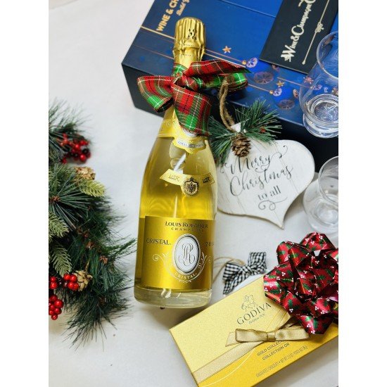 Christmas Joy Louis Roederer Champagne & Godiva Gift Set