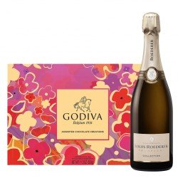 Louis Roederer Collection 244 Champagne & Godiva Gift Set