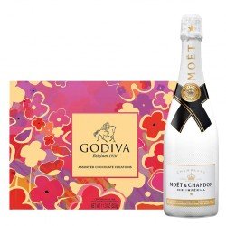 Moet & Chandon Ice Imperial And Godiva 26 PC Chocolate Gift Set