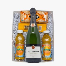 Taittinger Brut Mimosa Gift Basket