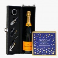 Veuve Clicquot And Godiva Chocolate Gift Set