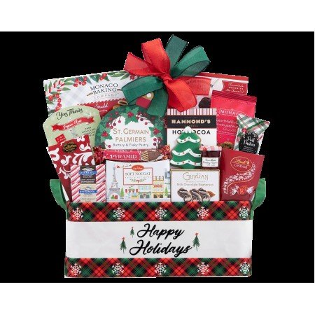 Holiday Season's Greeting Gift Basket