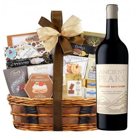 Ancient Peaks Cabernet Santa Margarita Ranch Paso Robles And Bon Appetit Gourmet Gift Basket