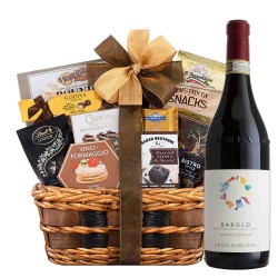 Arnaldo Rivera Undicicomuni Barolo Wine And Bon Appetit Gourmet Gift Basket
