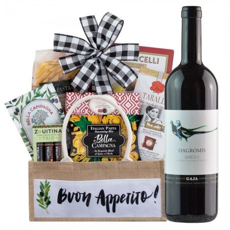 Gaja Dagromis Barolo And Italian Gift Basket