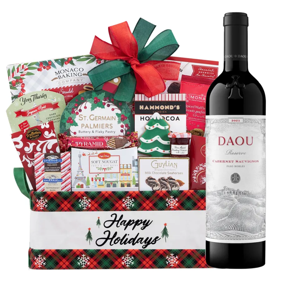 Holiday Season's Special Daou Reserve Cabernet Wine Basket