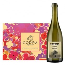 Luke Chardonnay And Godiva 26 Pc Chocolate Gift Set