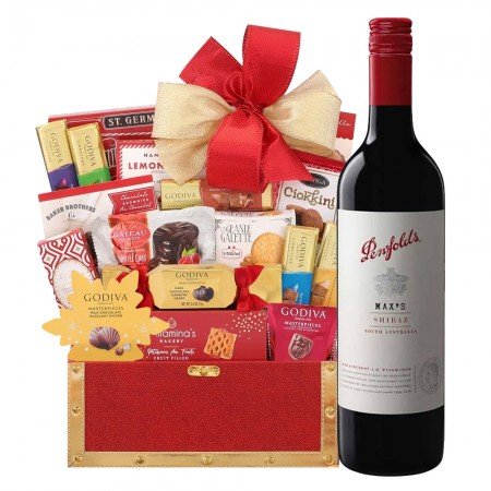 Penfolds Max's Shiraz And Golden Gift Basket