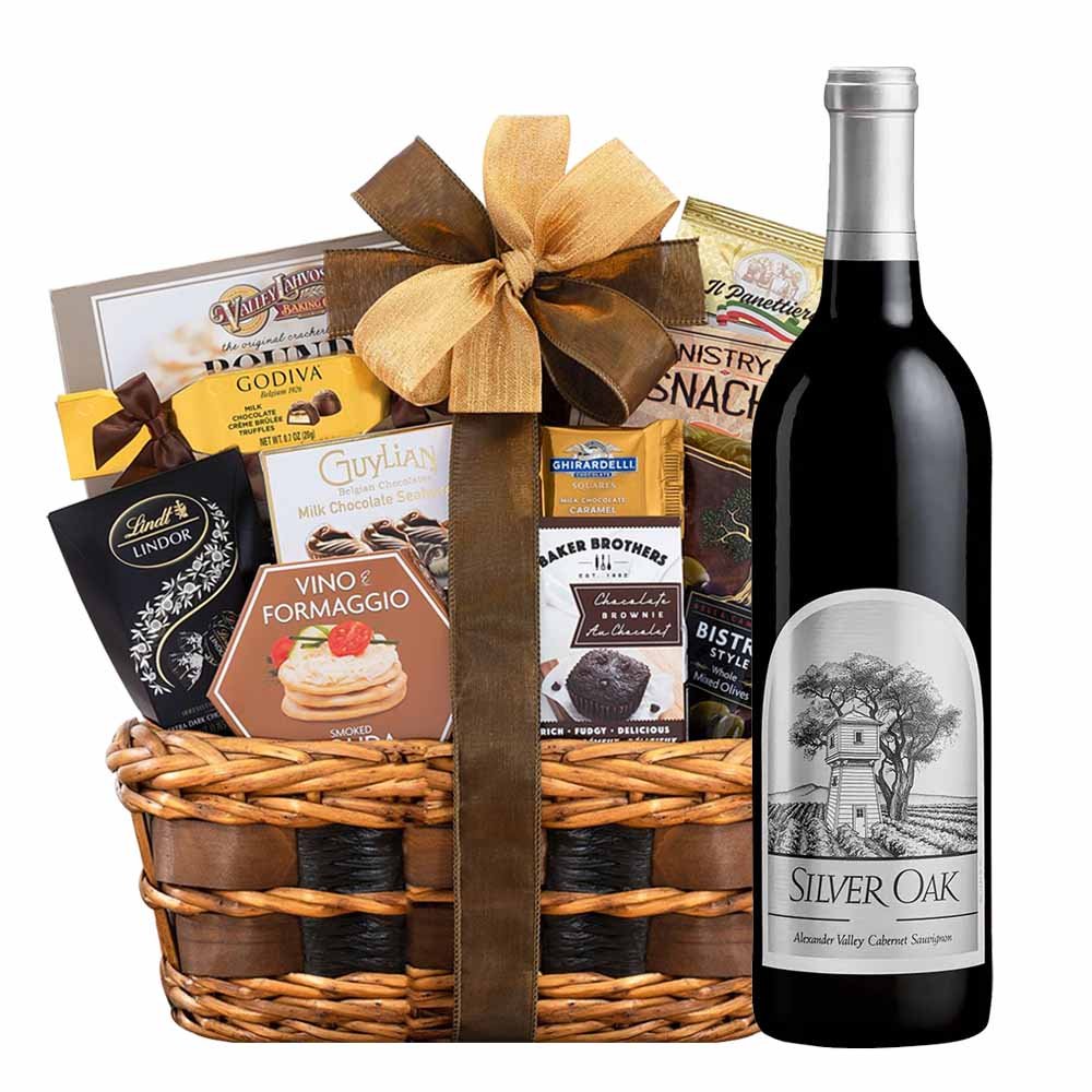 Silver Oak Alexander Valley Cabernet Sauvignon Gift Basket