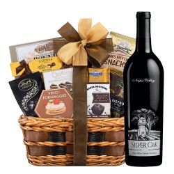 Silver Oak Cabernet Sauvignon Napa Valley Wine Gift Basket