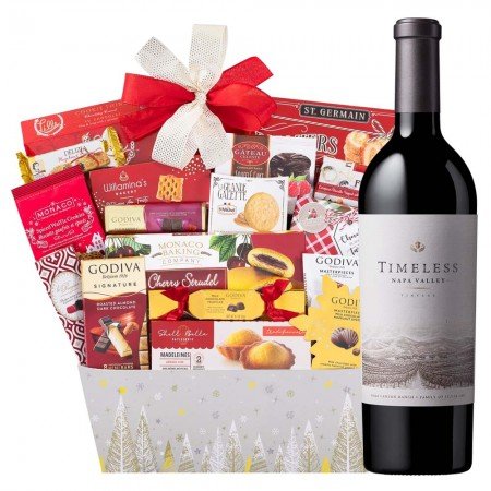 Silver Oak Timeless Godiva Gift Basket