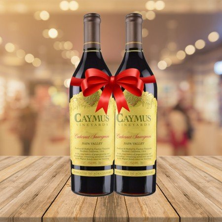 Caymus Napa Valley Wine Gift Set Pack of 2 Bottles