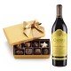 Caymus Cabernet Sauvignon And Godiva 8 Pc Chocolate Box