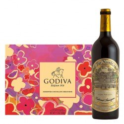 Far Niente Wine & 26 PC Godiva