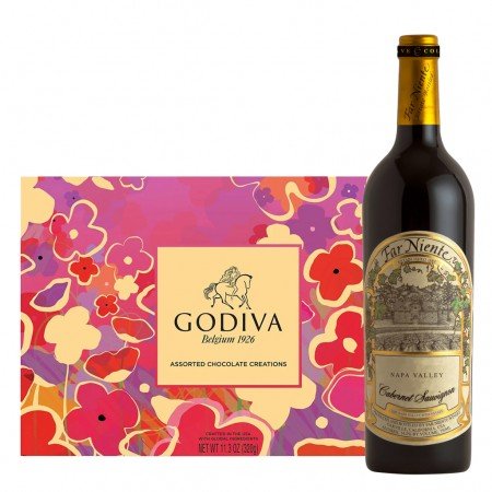 Far Niente Wine And Godiva chocolate 26 Pieces