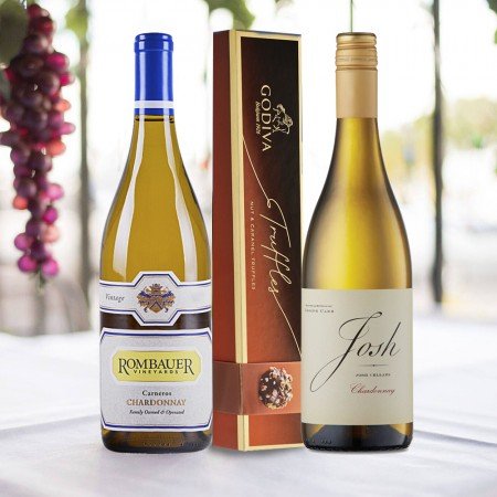 Josh Cellars & Rombauer Chardonnay Wine Gifts