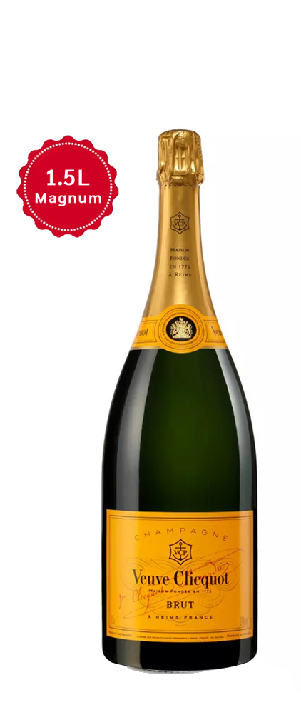 Veuve Clicquot Brut Magnum Champagne - 1.5 Liter 