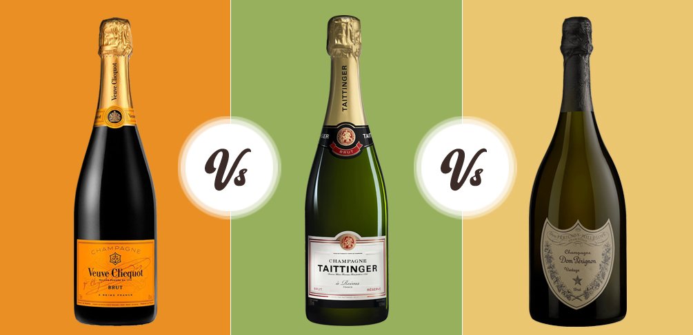 comparing moet and chandon champagne to its peers