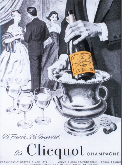 veuve clicquot champagne jaw dropping history